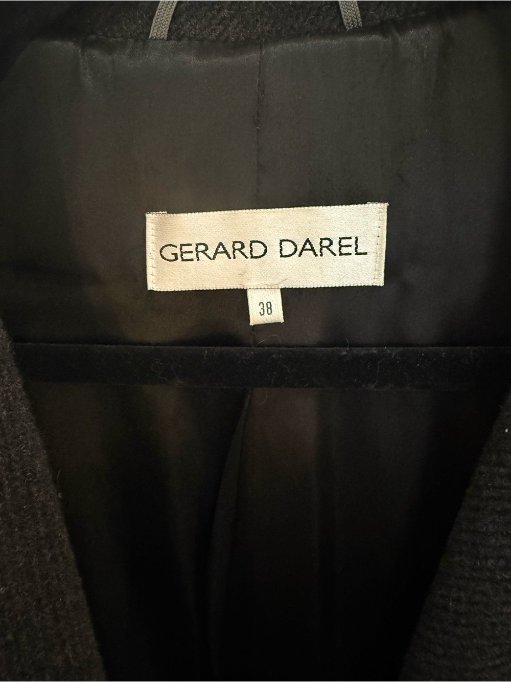 Gerard Darel Black Coat - Picture 8 of 10